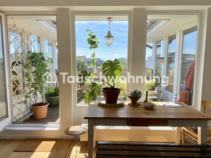 Tauschwohnung: 2 Wohnungen (Maisonette + Dachgeschoß) gegen große Wohnung — photo 1